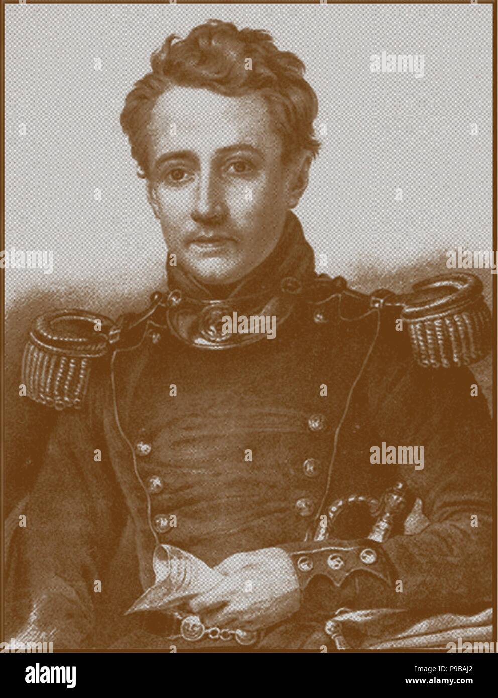 Portrait of Charles, Count Léon (1806–1881). Museum: PRIVATE COLLECTION. Stock Photo