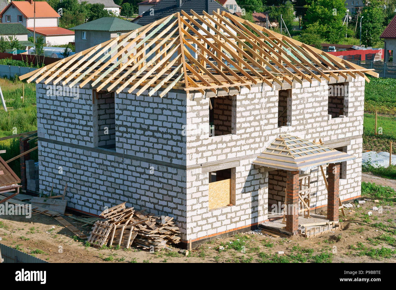 Unfinished house hires stock photography and images Alamy