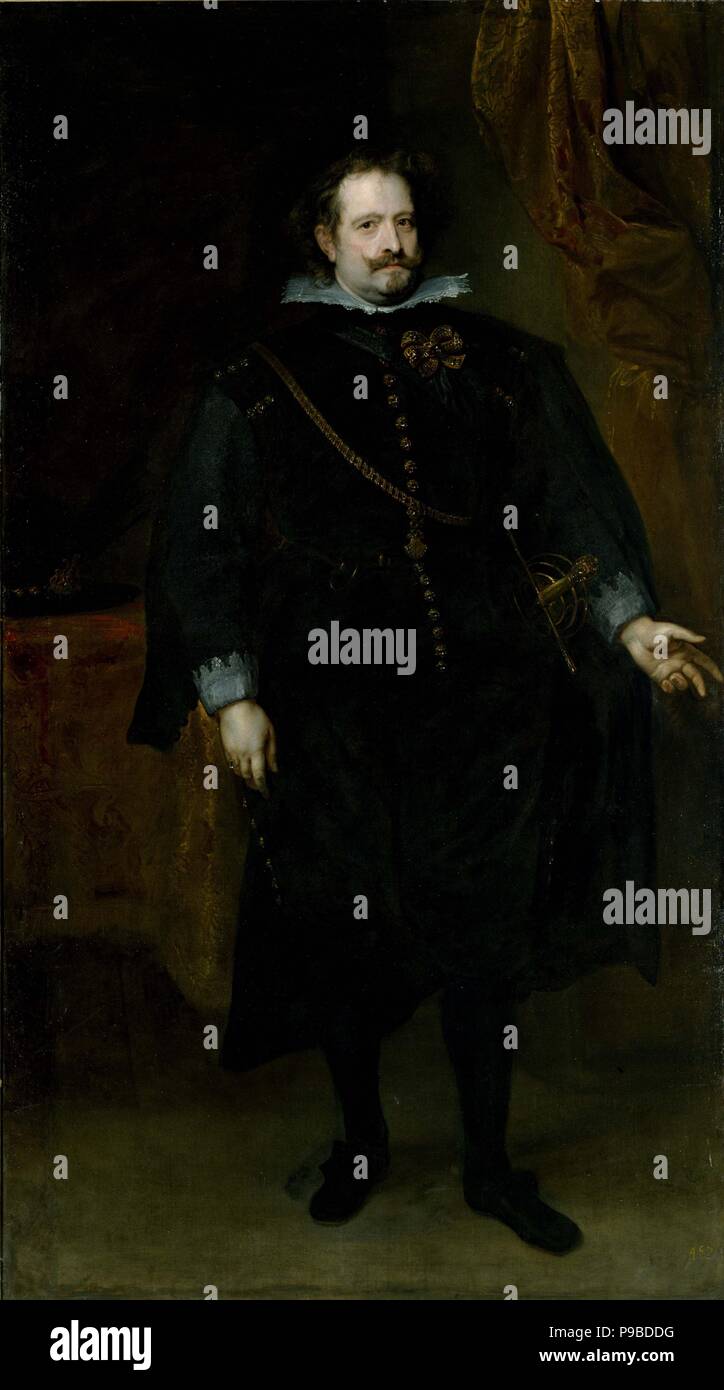 Diego Felipe de Guzmán, Marquis of Leganés. Museum: National Museum of Western Art, Tokyo. Stock Photo