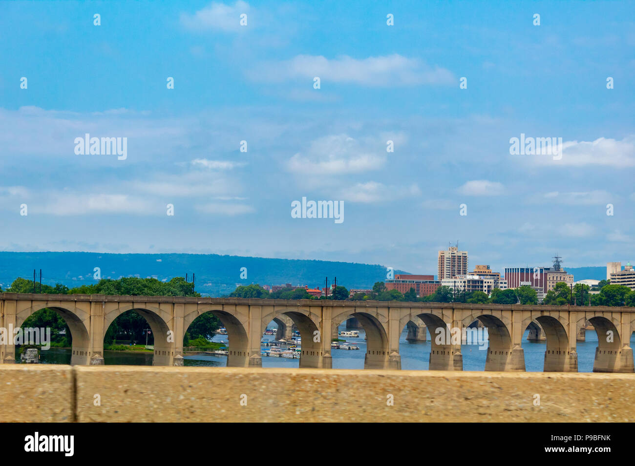 Bridge in Pennsylvania Stock Photo Alamy