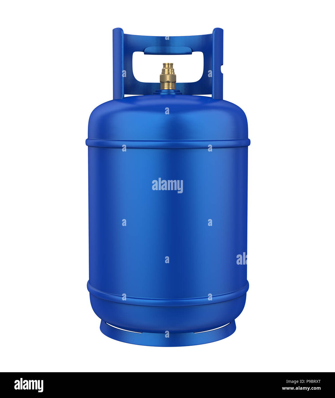 Gas Cylinder Isolated Stock Photo Alamy