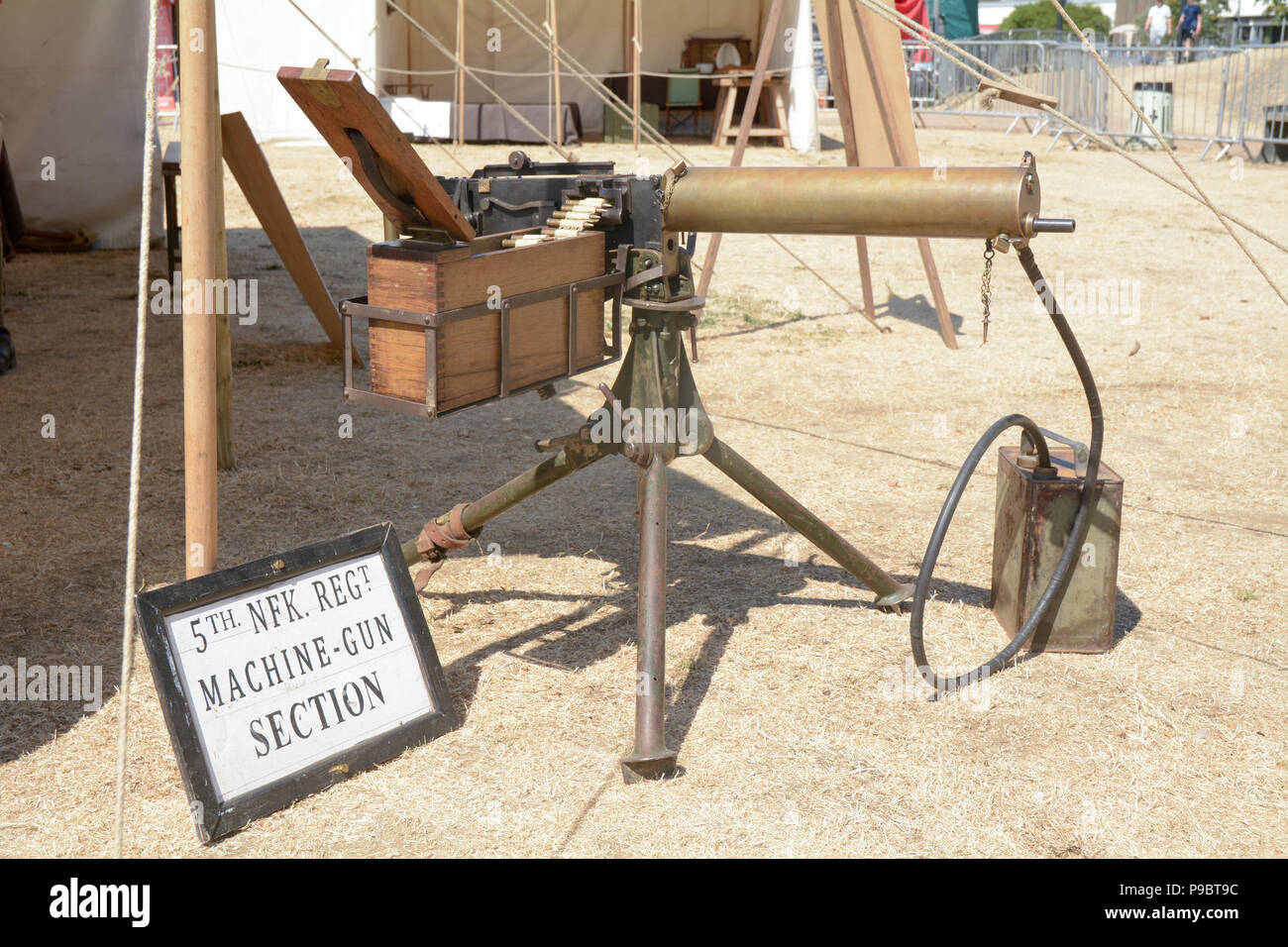 Vickers heavy machine gun one of the most effective killing tools of