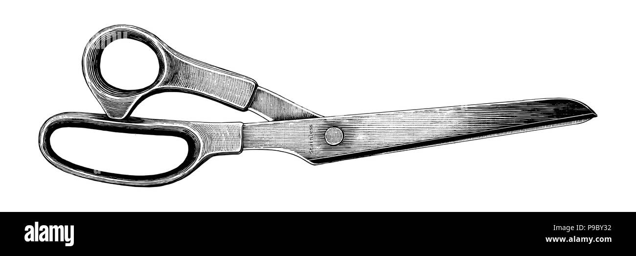 Scissors | Scissors drawing, Scissors design, Object drawing