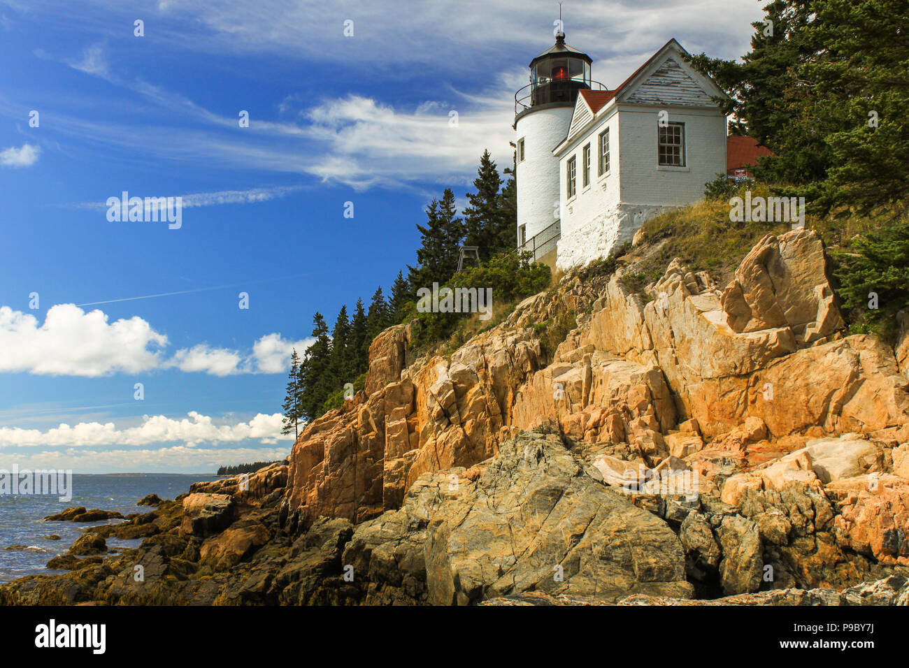 Bass Harbor Head Lighthouse, Acadia National Park, Mount Desert Island