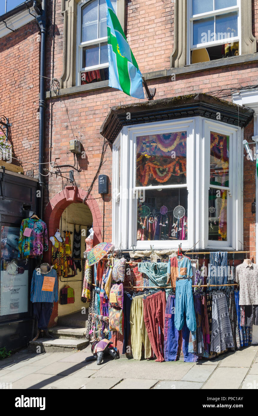 Ashbourne Shops Shops and cafes in Victoria Square in the Derbyshire Dales market town ...