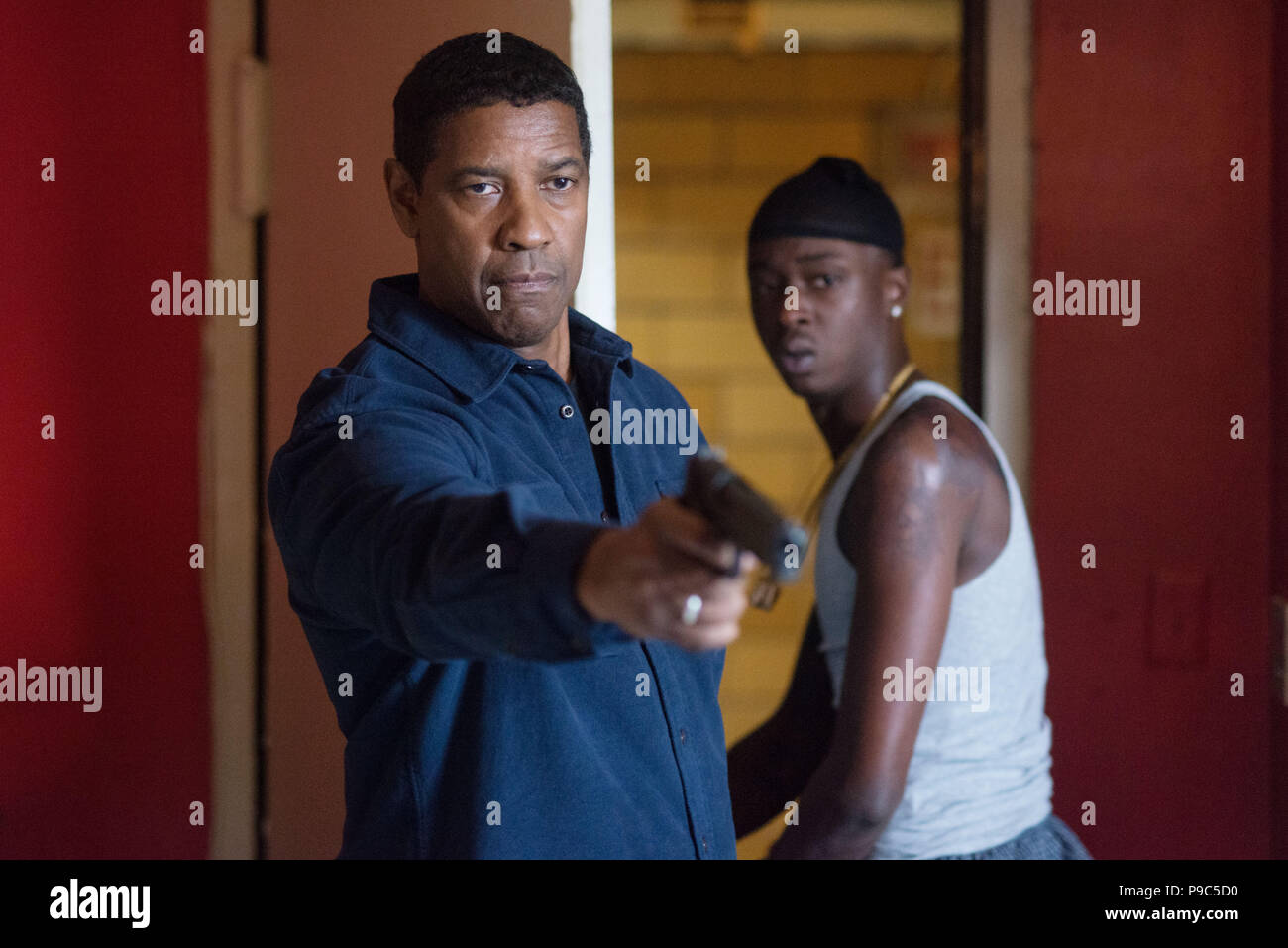THE EQUALIZER 2, from left Denzel Washington, Ashton Sanders, 2018. ph
