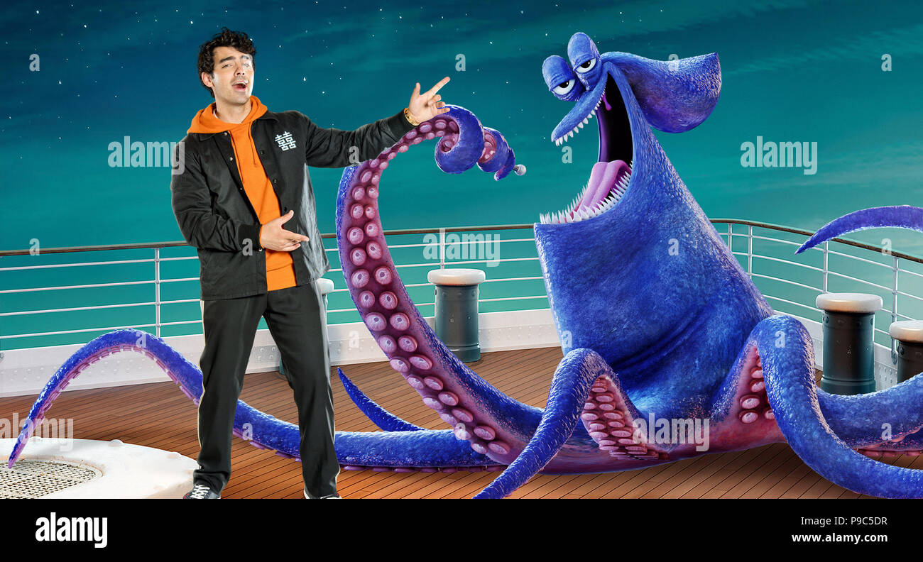 HOTEL TRANSYLVANIA 3 SUMMER VACATION, Joe Jonas, voice of Kraken, 2018