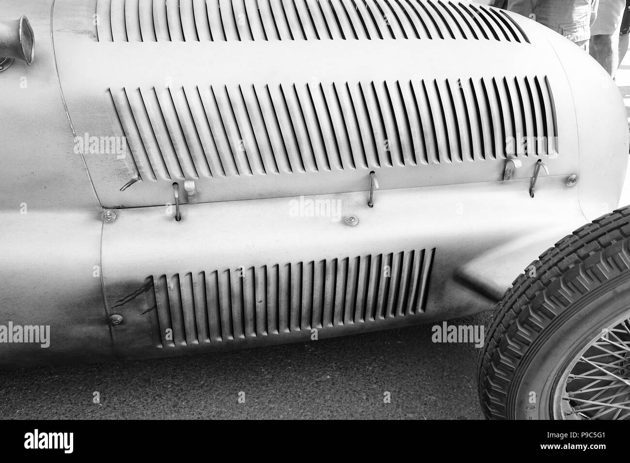 July 2018 - at Goodwood Festival of Speed, 25th anniversary year Stock Photo