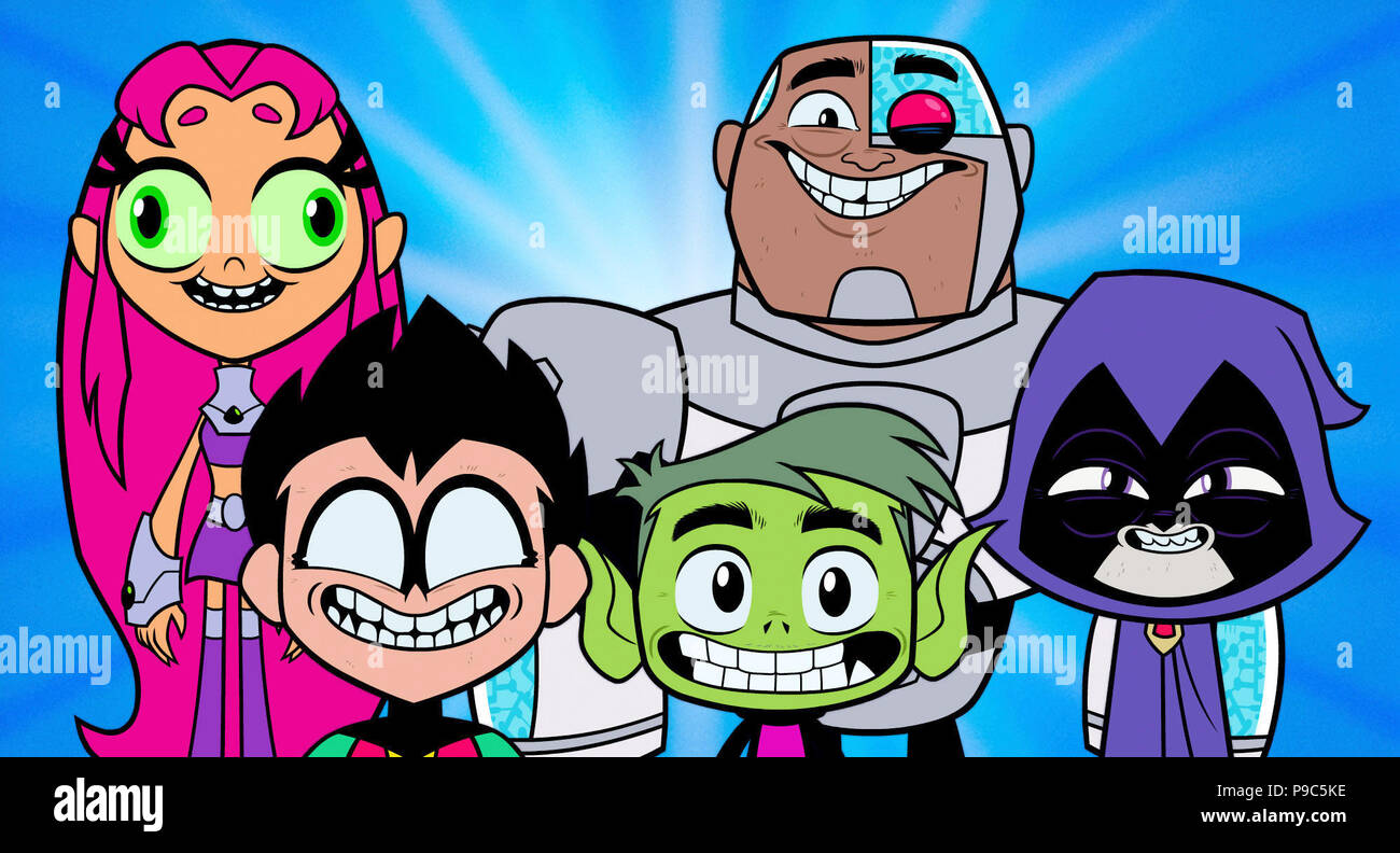 Teen Titans Go!, As hilariantes aventuras de Robin, Cyborg, Starfire,  Raven e Beast Boy!