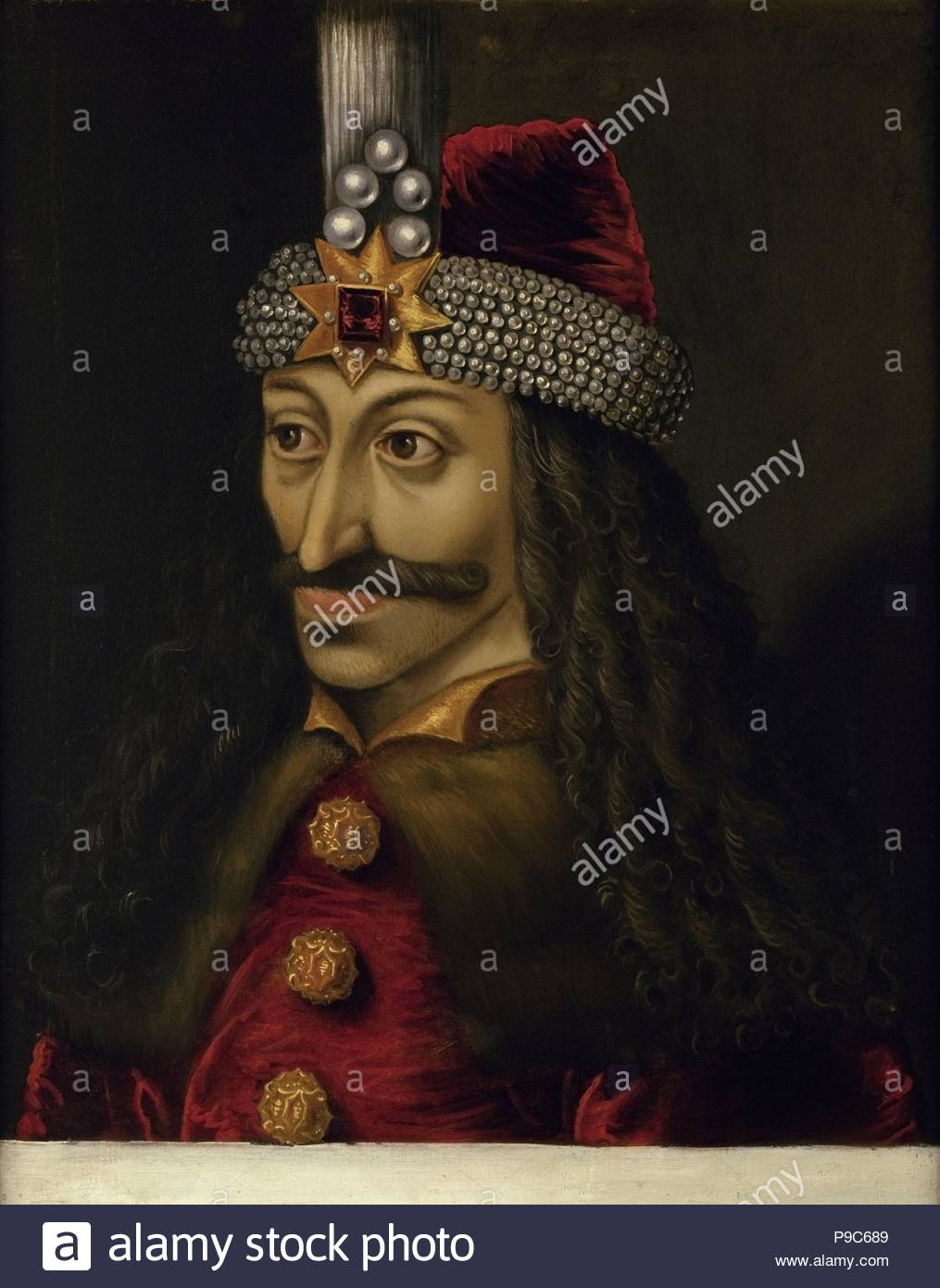 Vlad III, Prince of Wallachia (1431-1476). Museum: Ambras Castle, Innsbruck.