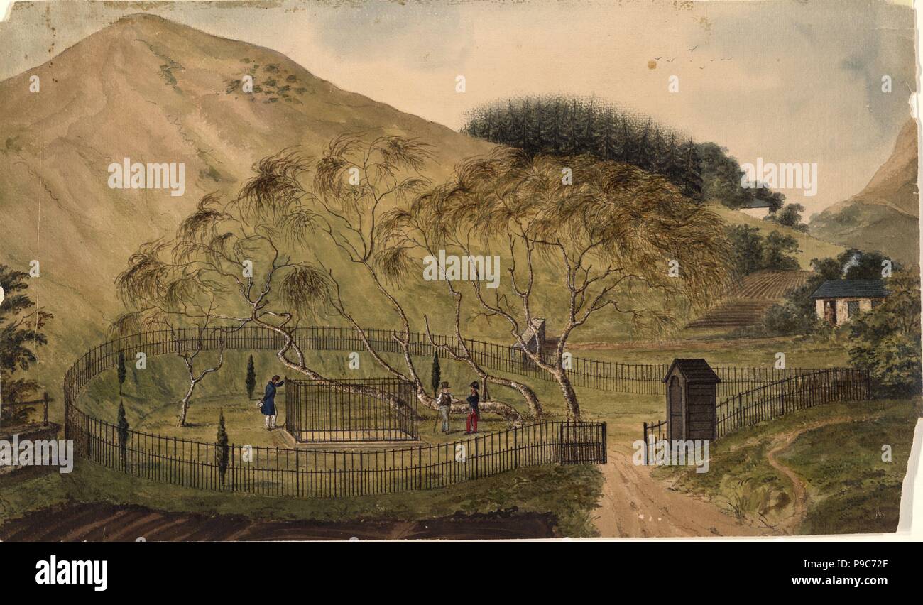 Napoleon's tomb st helena hi-res stock photography and images - Alamy