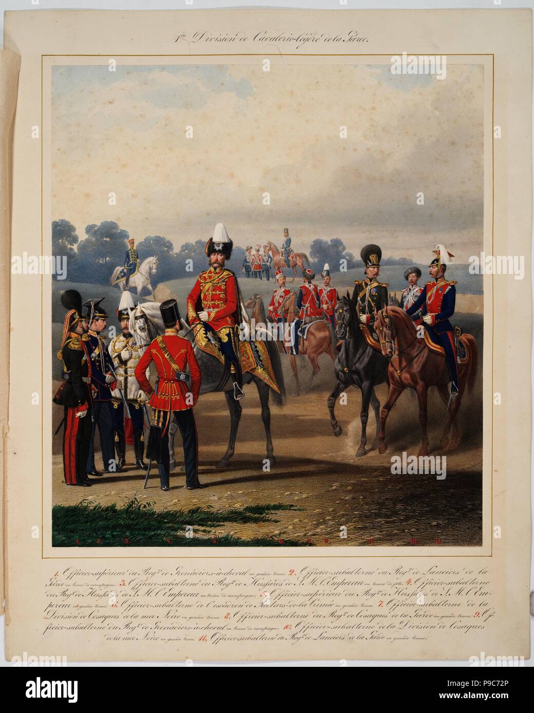 Guard light cavalry division hi-res stock photography and images - Alamy