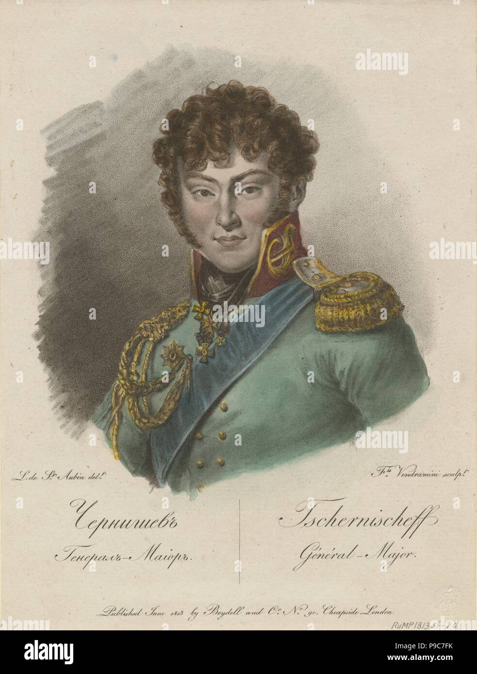 Portrait of Count Alexander Ivanovich Chernyshov (1786-1857). 