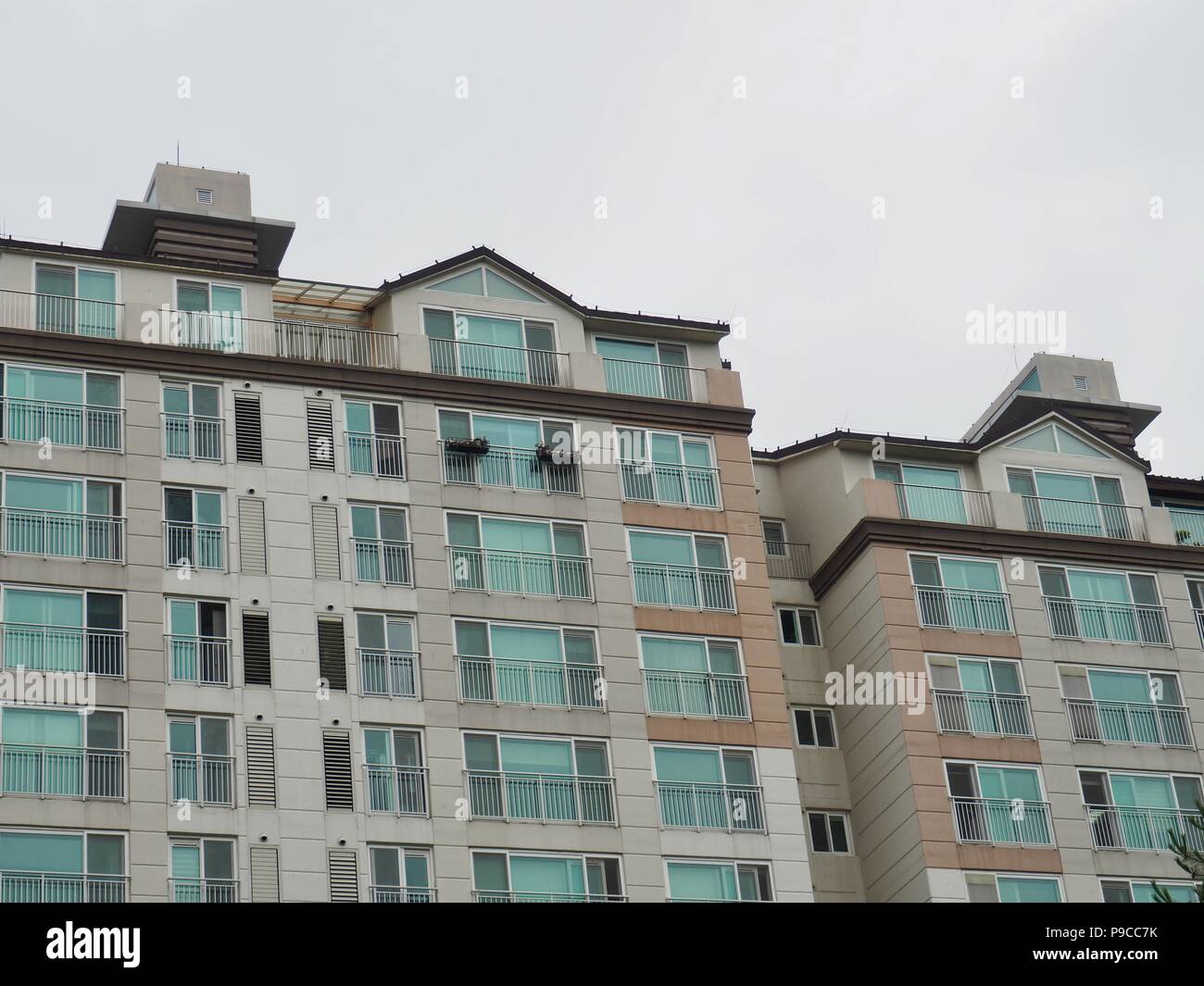 Apartment in Korea Cheongju City Stock Photo Alamy