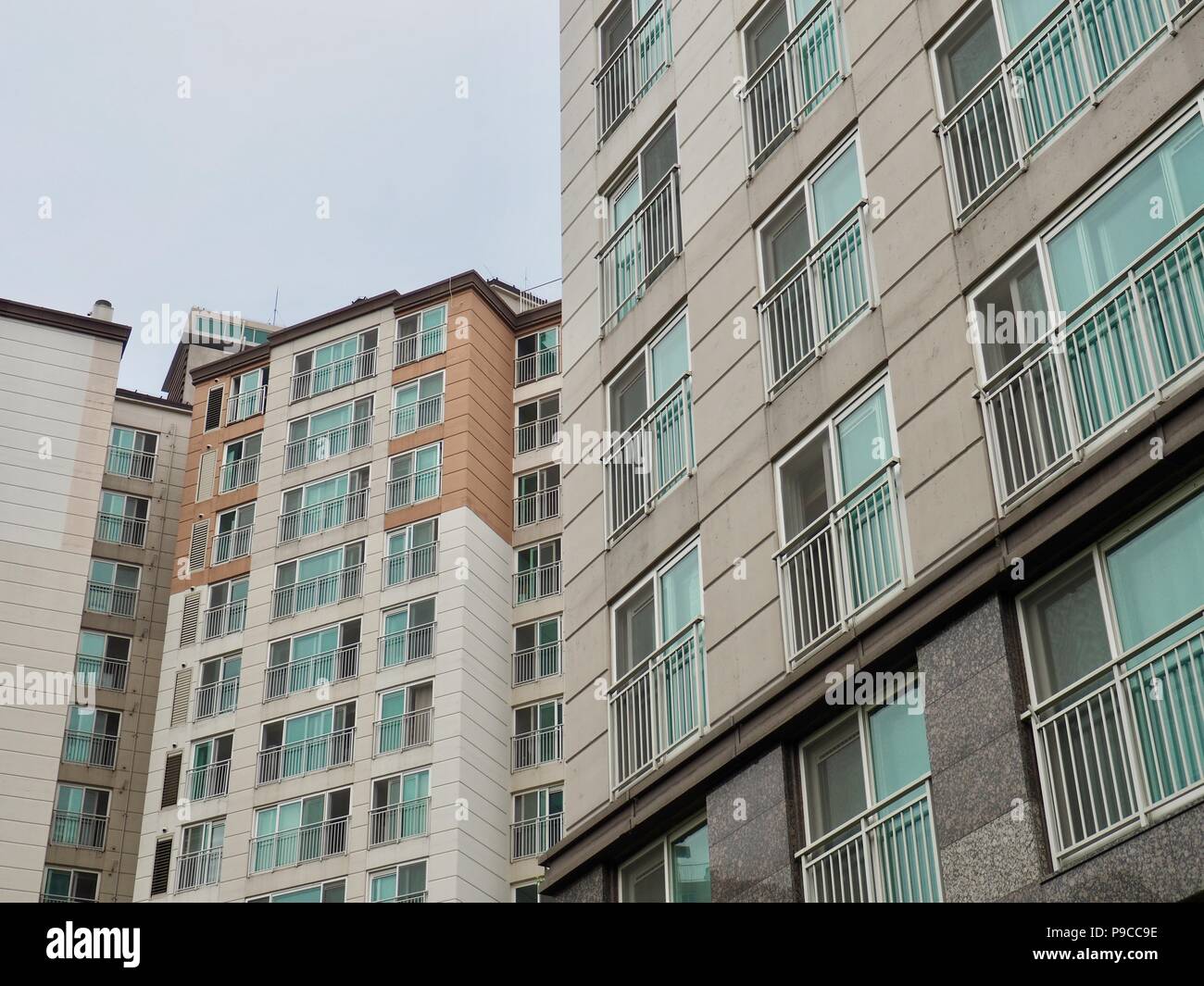 Apartment in Korea Cheongju City Stock Photo Alamy