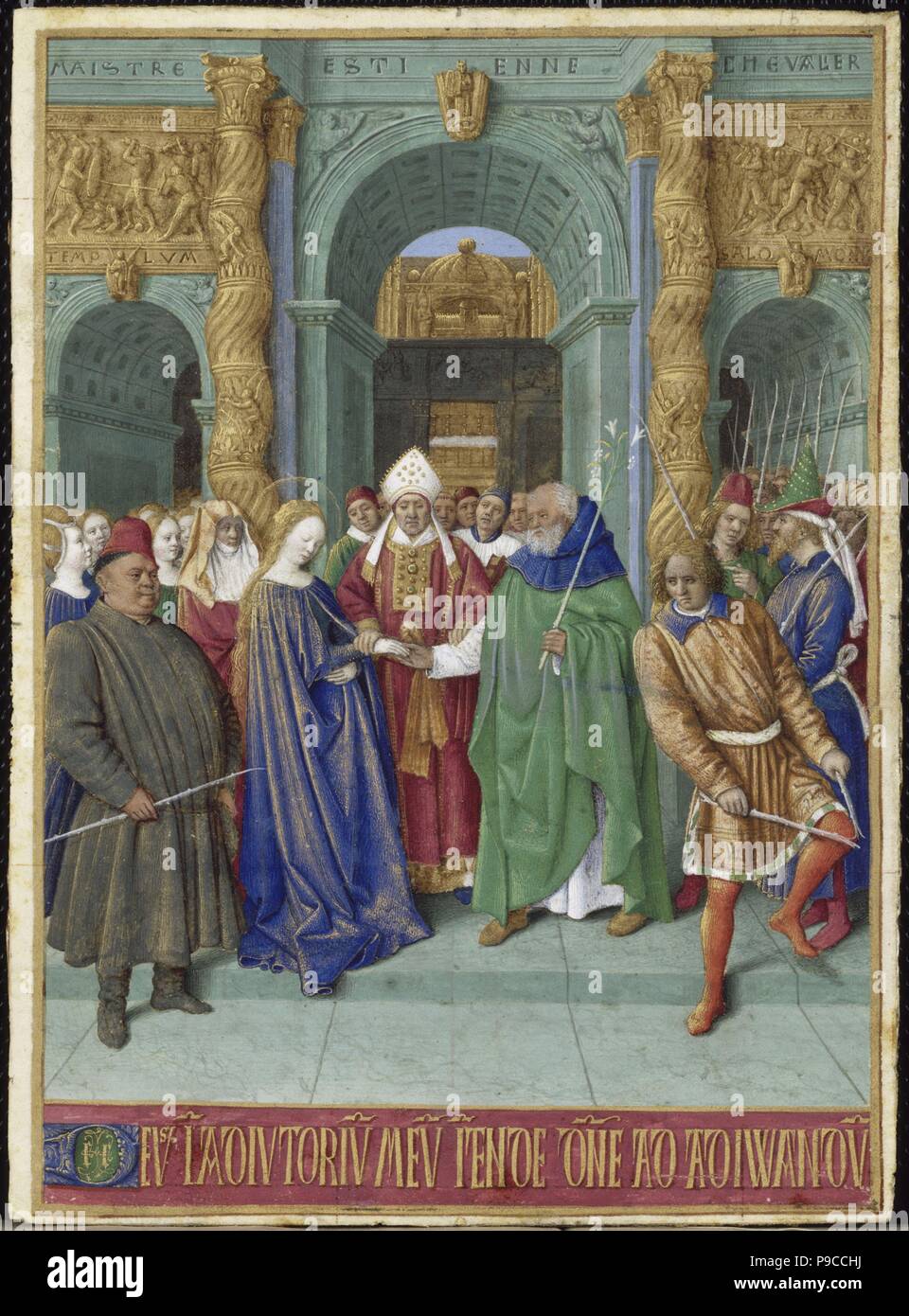 The Marriage of Mary and Joseph (Hours of Étienne Chevalier). Museum
