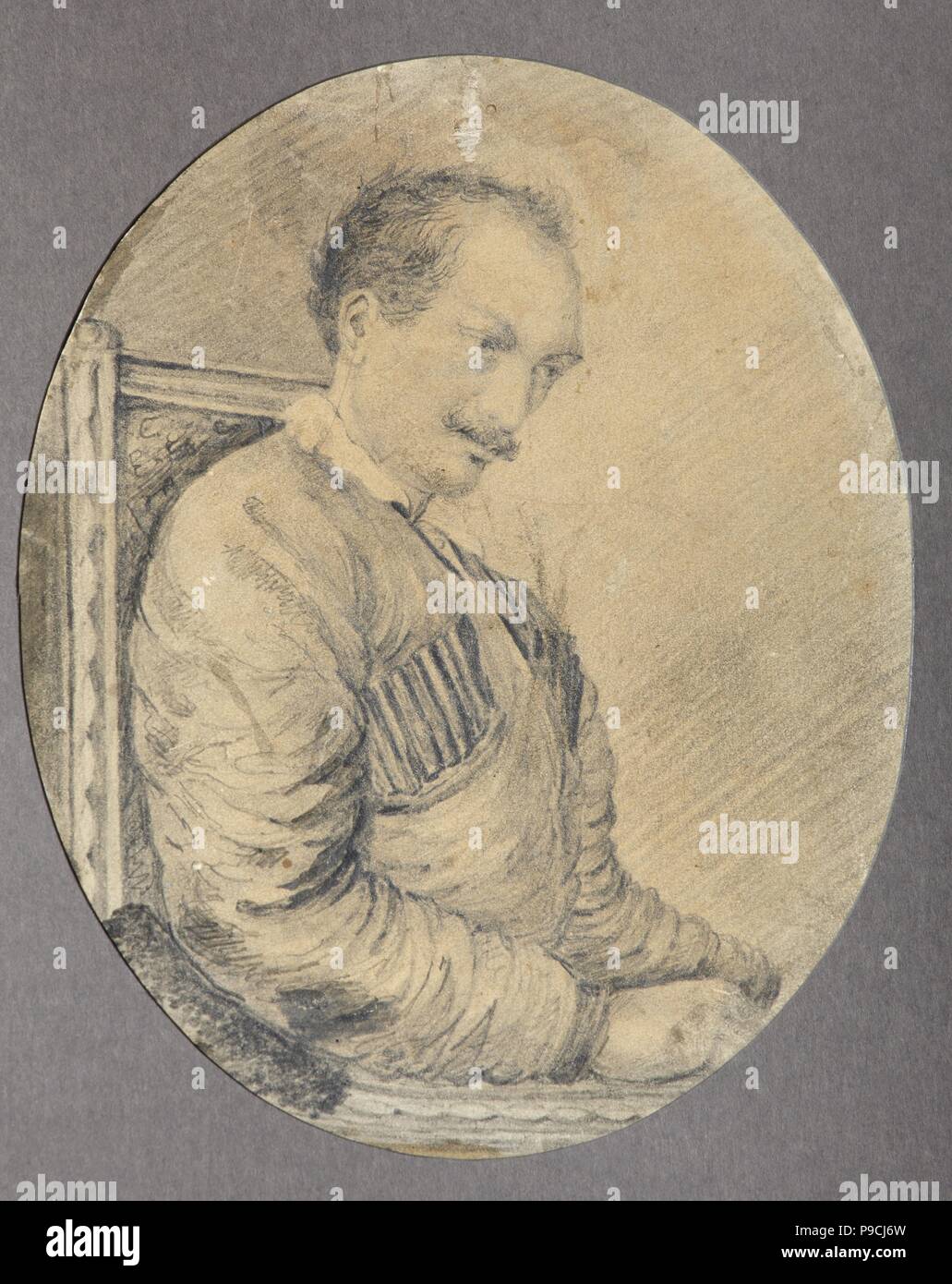 Portrait of the poet, Decembrist Count Alexander I. Odoevsky (1802-1839 ...