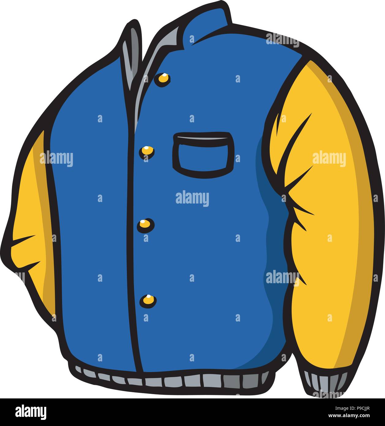 Cartoon jacket hi-res stock photography and images - Alamy