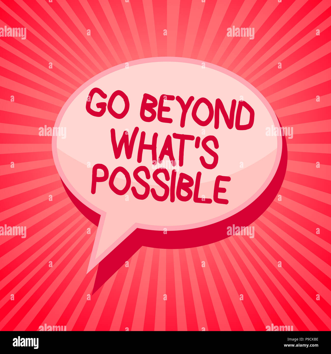 Handwriting Text Writing Go Beyond What S Is Possible Concept Meaning Do Bigger Things You Can Reach Dreams Pink Speech Bubble Message Reminder Rays Stock Photo Alamy Handwriting Text Writing Go Beyond What S Is Possible Concept Meaning Do Bigger Things You Can Reach Dreams Pink Speech Bubble Message Reminder Rays Stock Photo Alamy