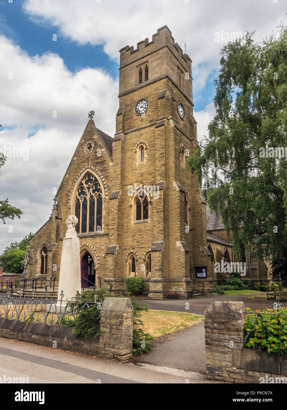 St oswalds church tower hires stock photography and images Alamy