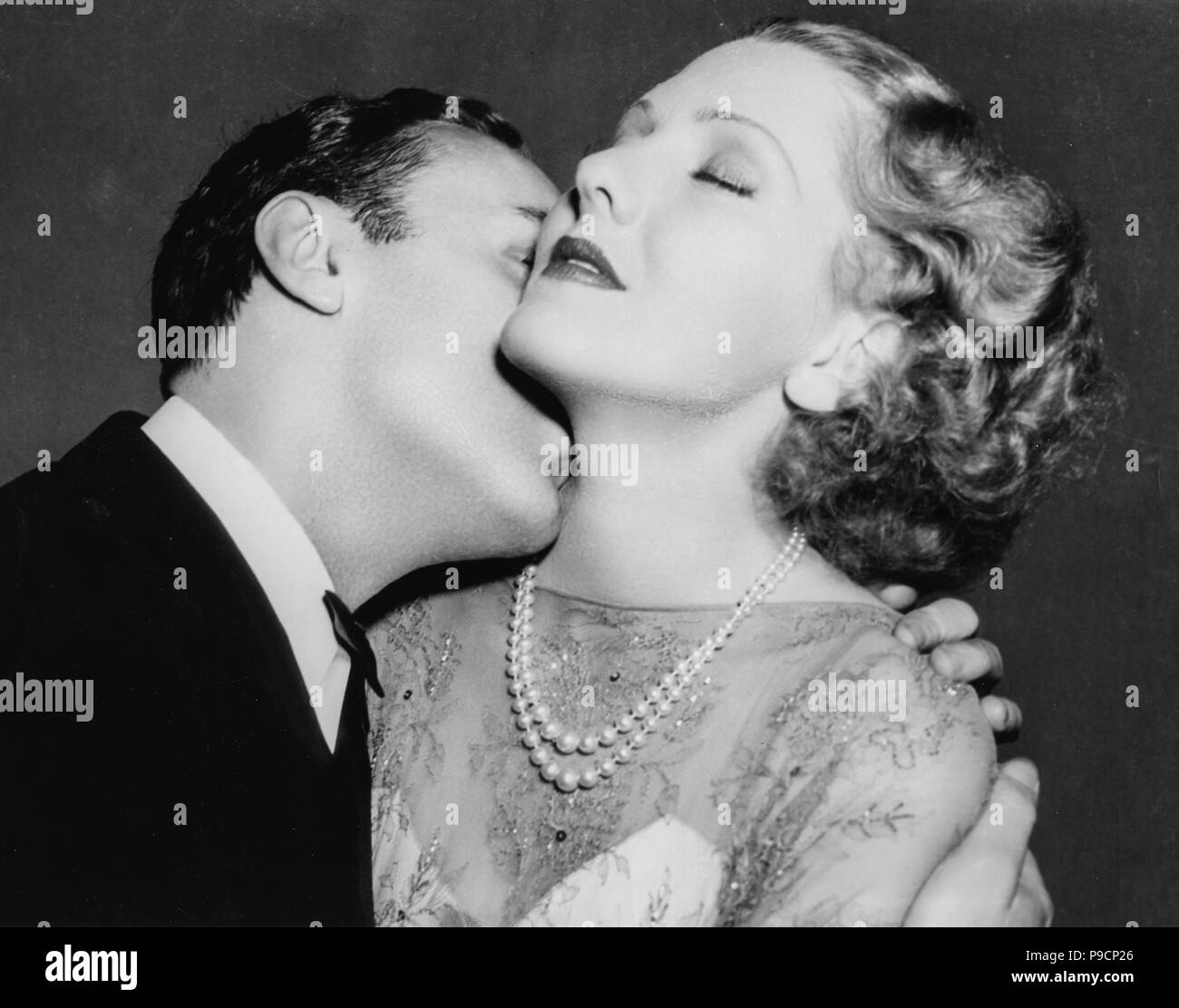 jean arthur, charles boyer, history is made at night, 1937 Stock Photo
