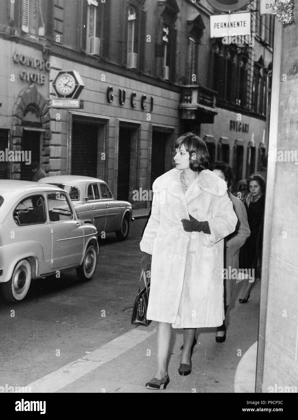 rossella falk, rome 1962 Stock Photo