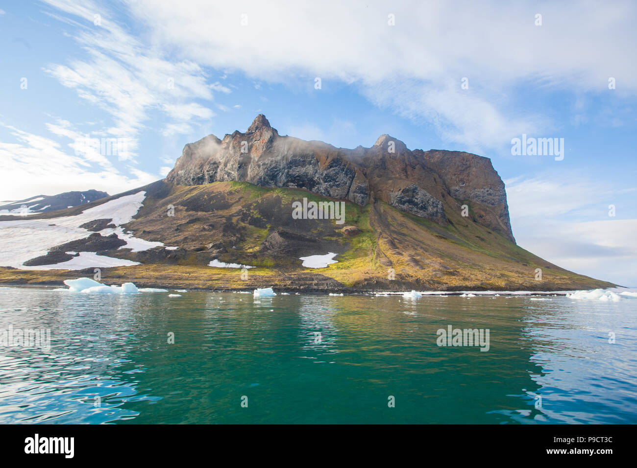 Champ Island, Franz Josef Land, Russian Arctic Stock Photo