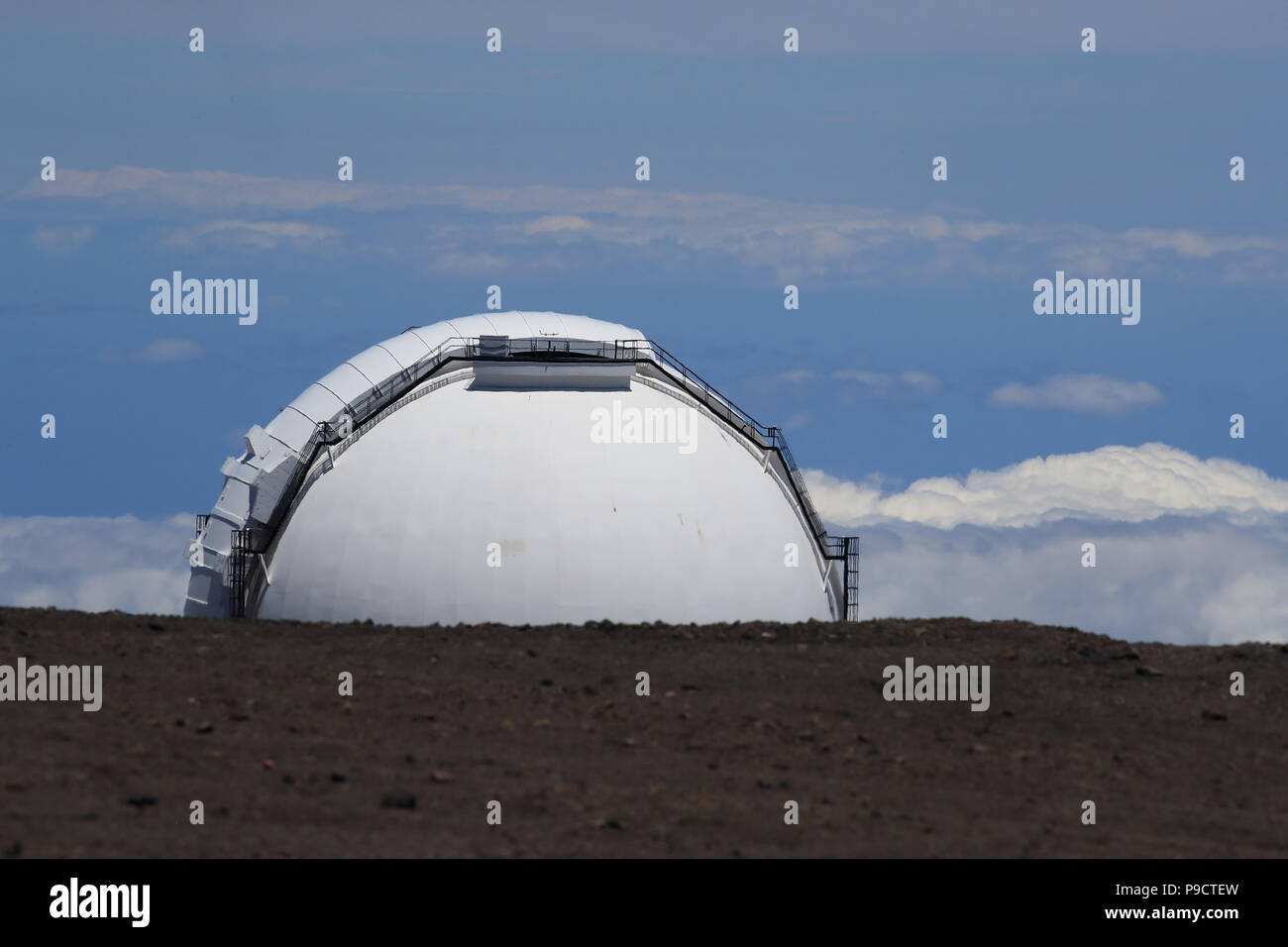 Mauna Kea telescopes , Big Island, Hawaii Stock Photo Alamy