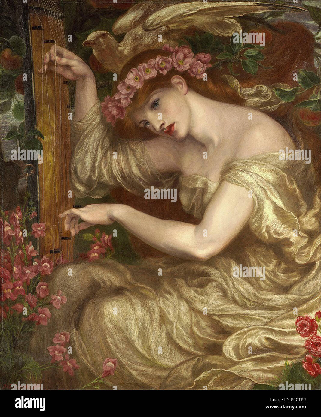 Rossetti Dante Gabriel a Sea Spell Stock Photo Alamy