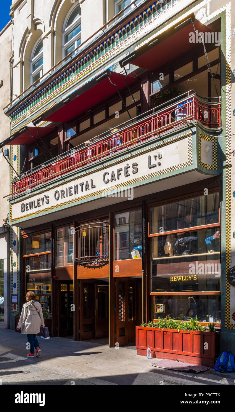 Bewleys cafe on Grafton Street, Dublin, Ireland, Europe Stock Photo