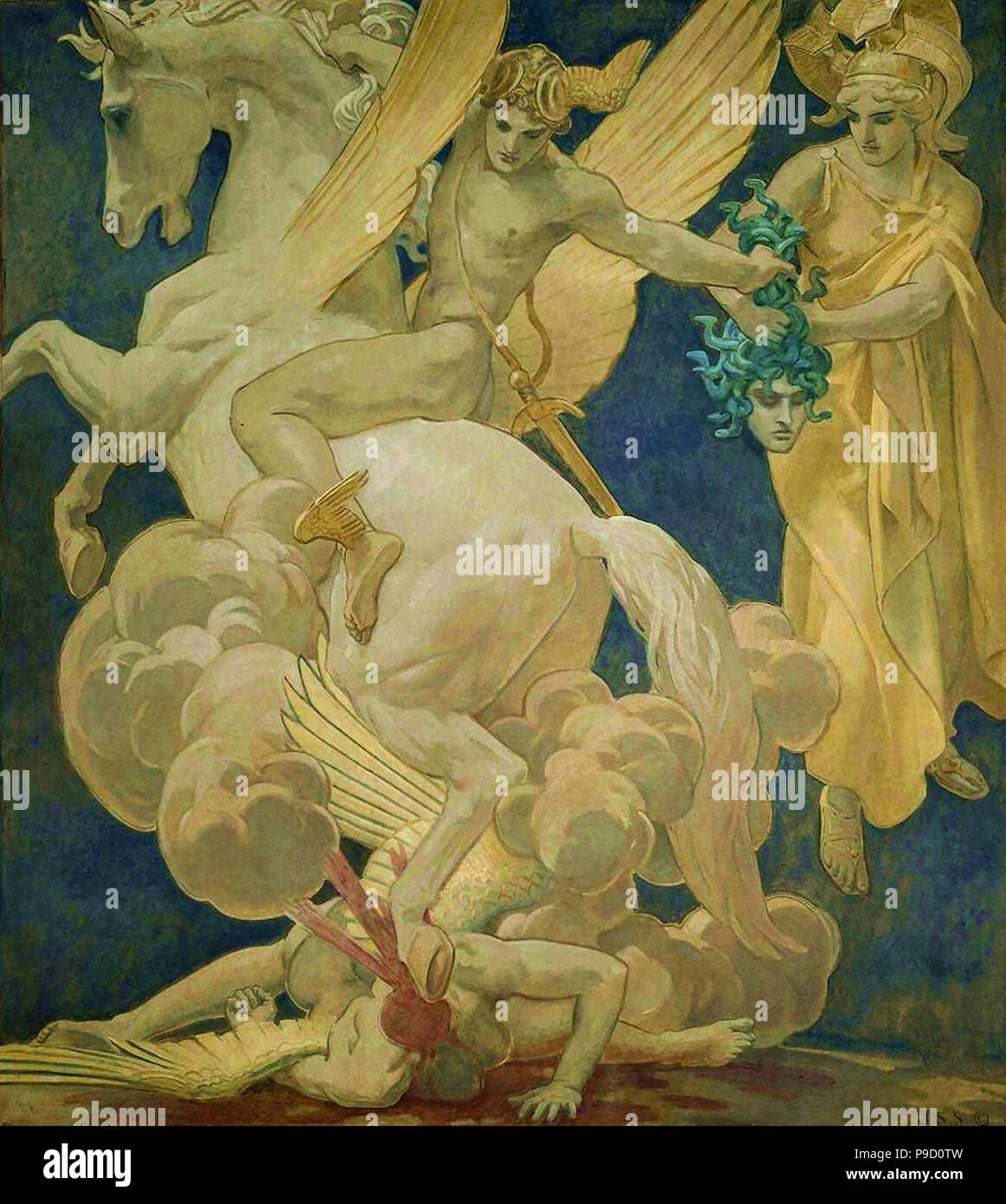 Perseus medusa painting hi-res stock photography and images - Alamy