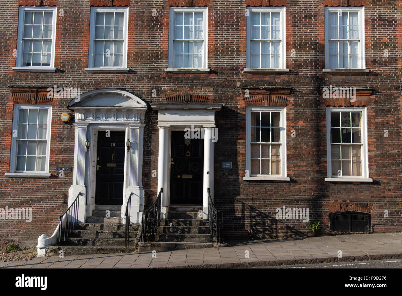 East Hill, Colchester. Stunning Georgian red brick facades with classic ...