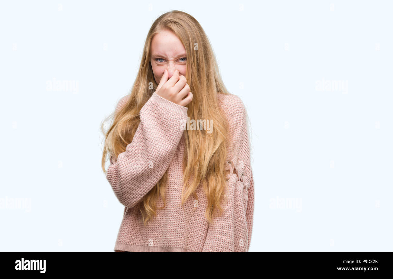 bad blond teen Bad blond teen