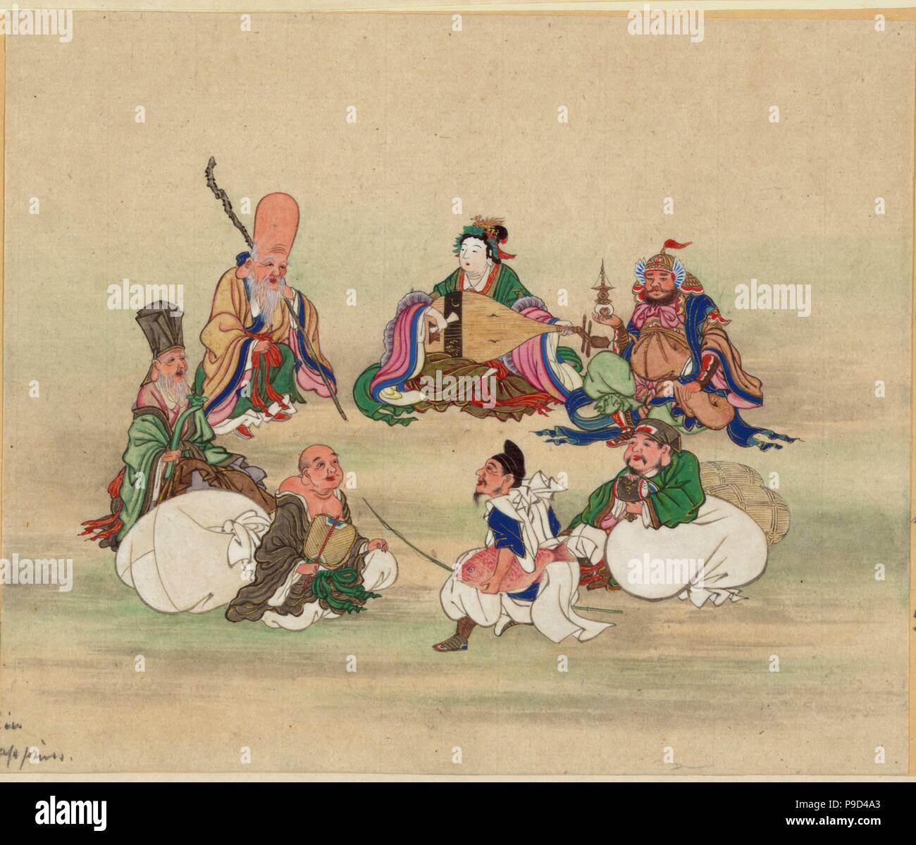 Seven lucky gods hi-res stock photography and images - Alamy