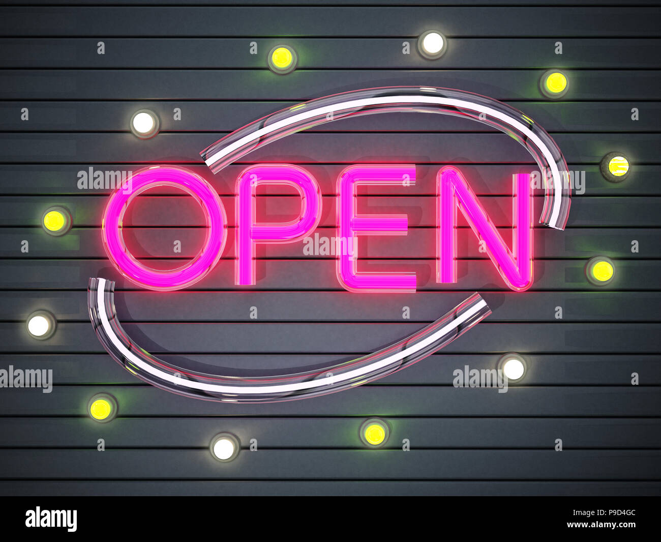 OPEN Sign Neon LED Leuchtschild