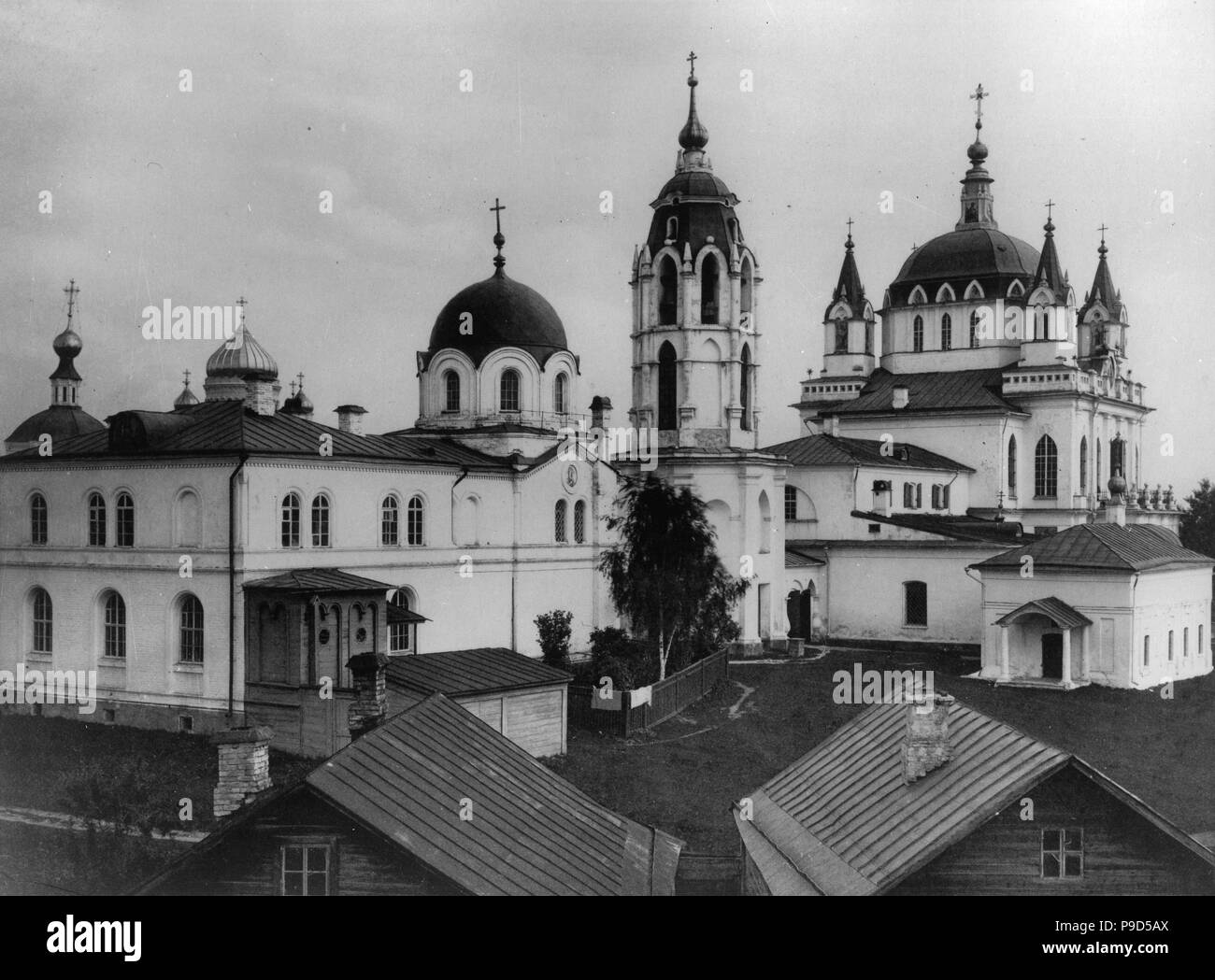 The Monastery of the Immaculate Conception in Moscow. Museum: Russian State Film and Photo Archive, Krasnogorsk. Stock Photo