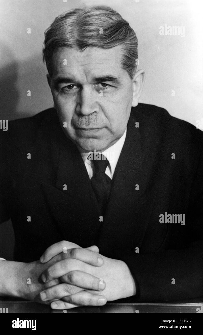 Soviet physicist, the President of the USSR Academy of Sciences Sergey I. Vavilov (1891-1951). Museum: © The Lebedev Physics Institute (FIAN), Moscow. Stock Photo
