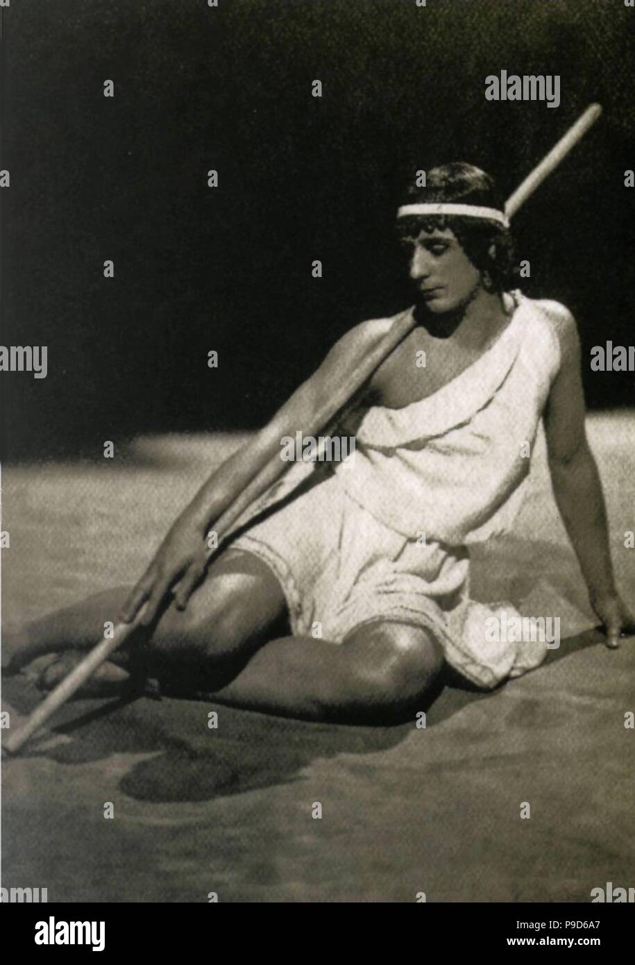 Michel Fokine in the Ballet Daphnis et Chloé. Museum: PRIVATE COLLECTION. Stock Photo