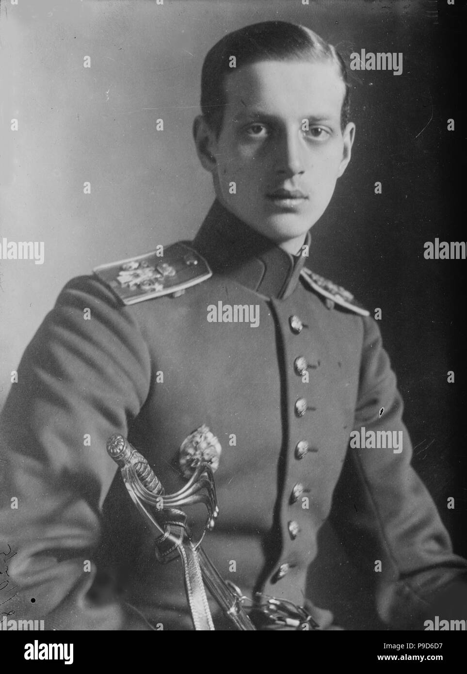 Grand Duke Dmitri Pavlovich of Russia (1891-1941). Museum: State Central Museum of Contemporary History of Russia, Moscow. Stock Photo