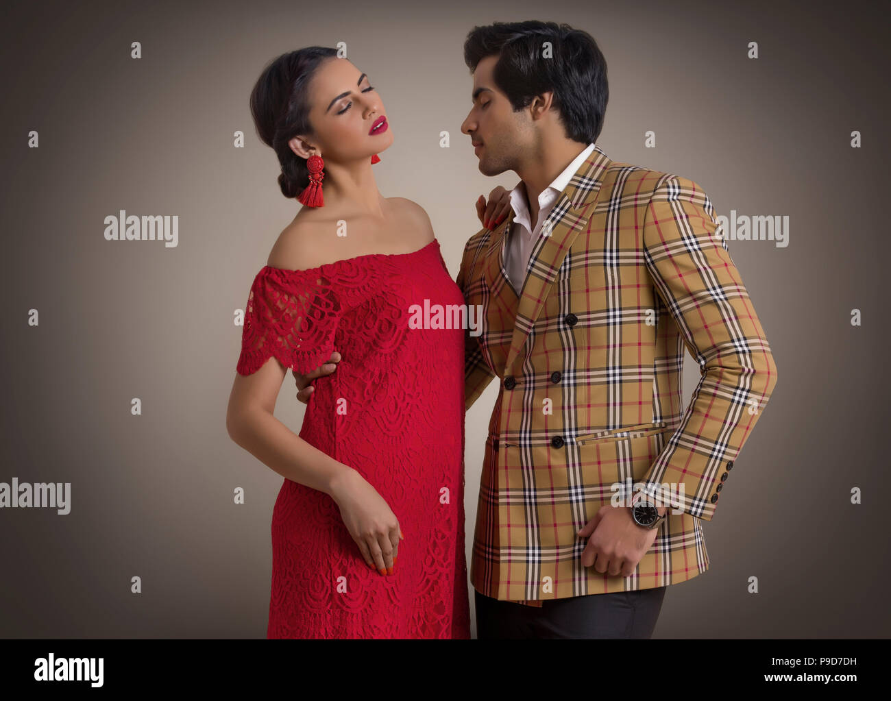 Romantic couple dancing Stock Photo - Alamy