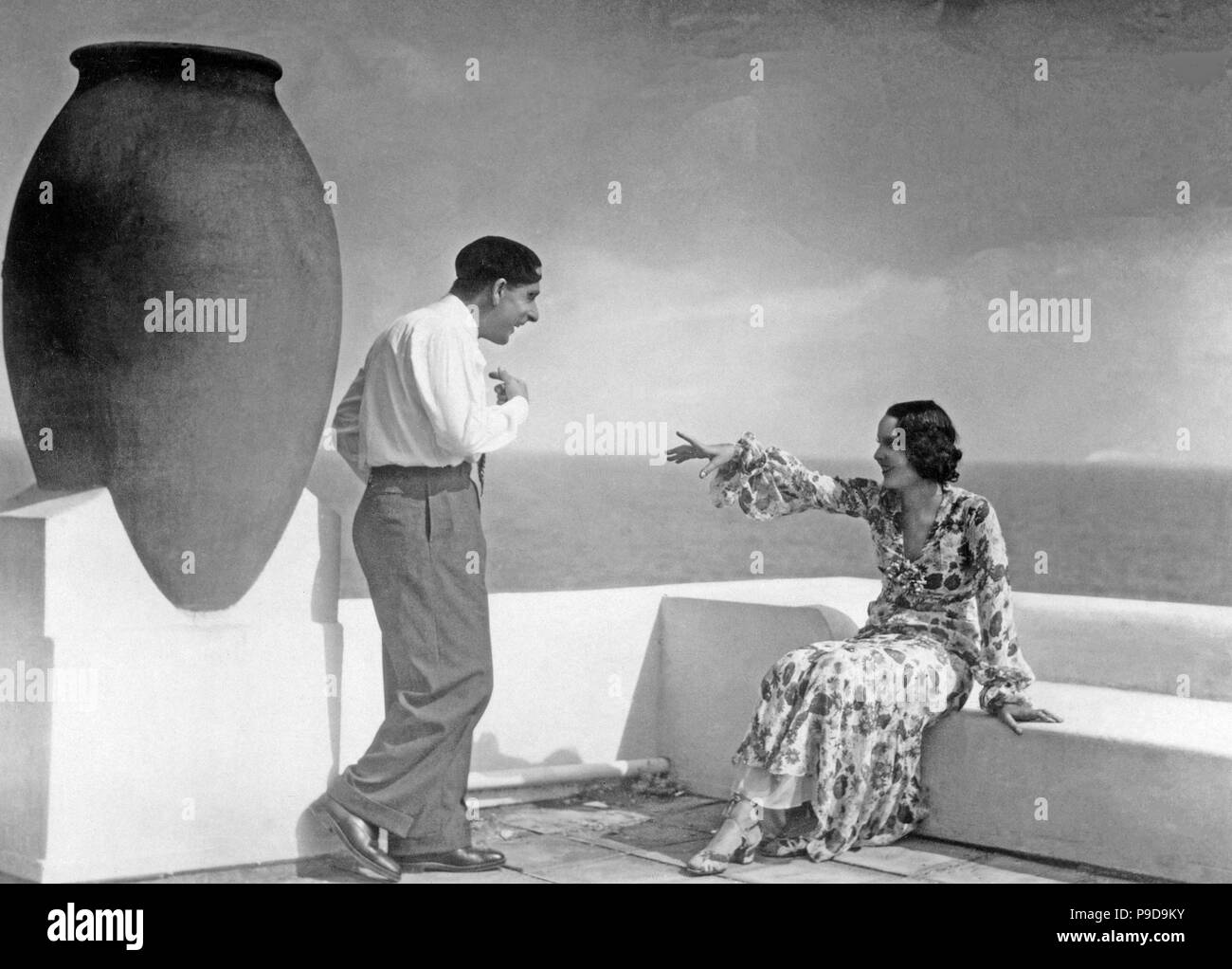 Das Lied vom Glück, Deutschland 1933, Regie: Carl Boese, Darsteller: Paul Kemp, Ilse Stobrawa Stock Photo