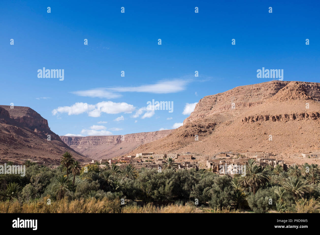 Morocco,Atlas mountains Stock Photo
