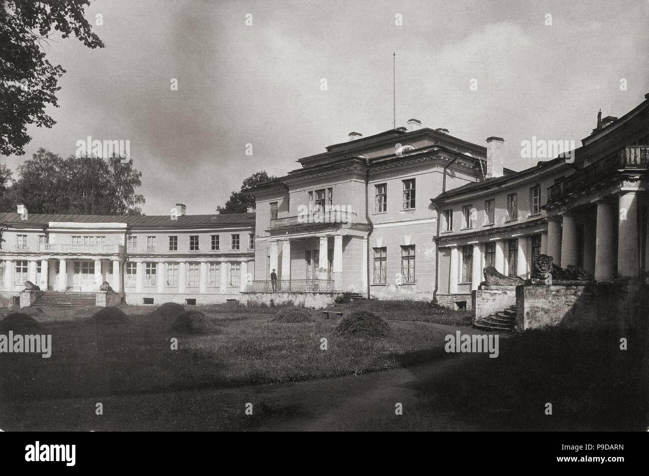 The Maryino Manor house. Museum State Hermitage, St. Petersburg Stock