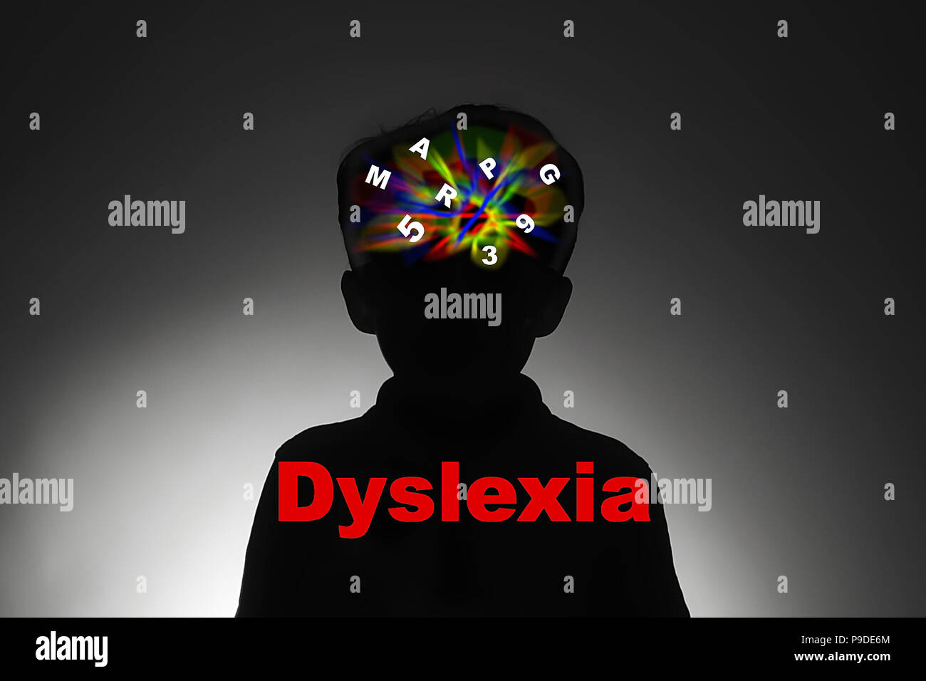 Dyslexia Stock Photo