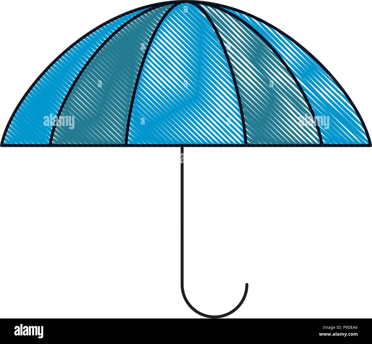 umbrella icon over white background, vector illustration Stock Vector ...