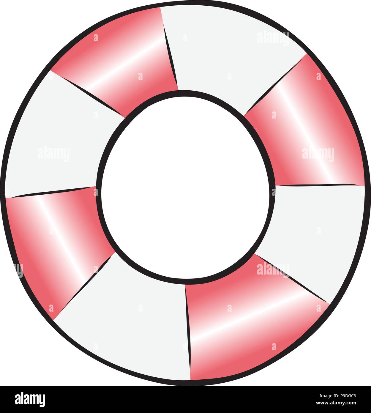 cartoon life preserver Stock Vector Image & Art Alamy