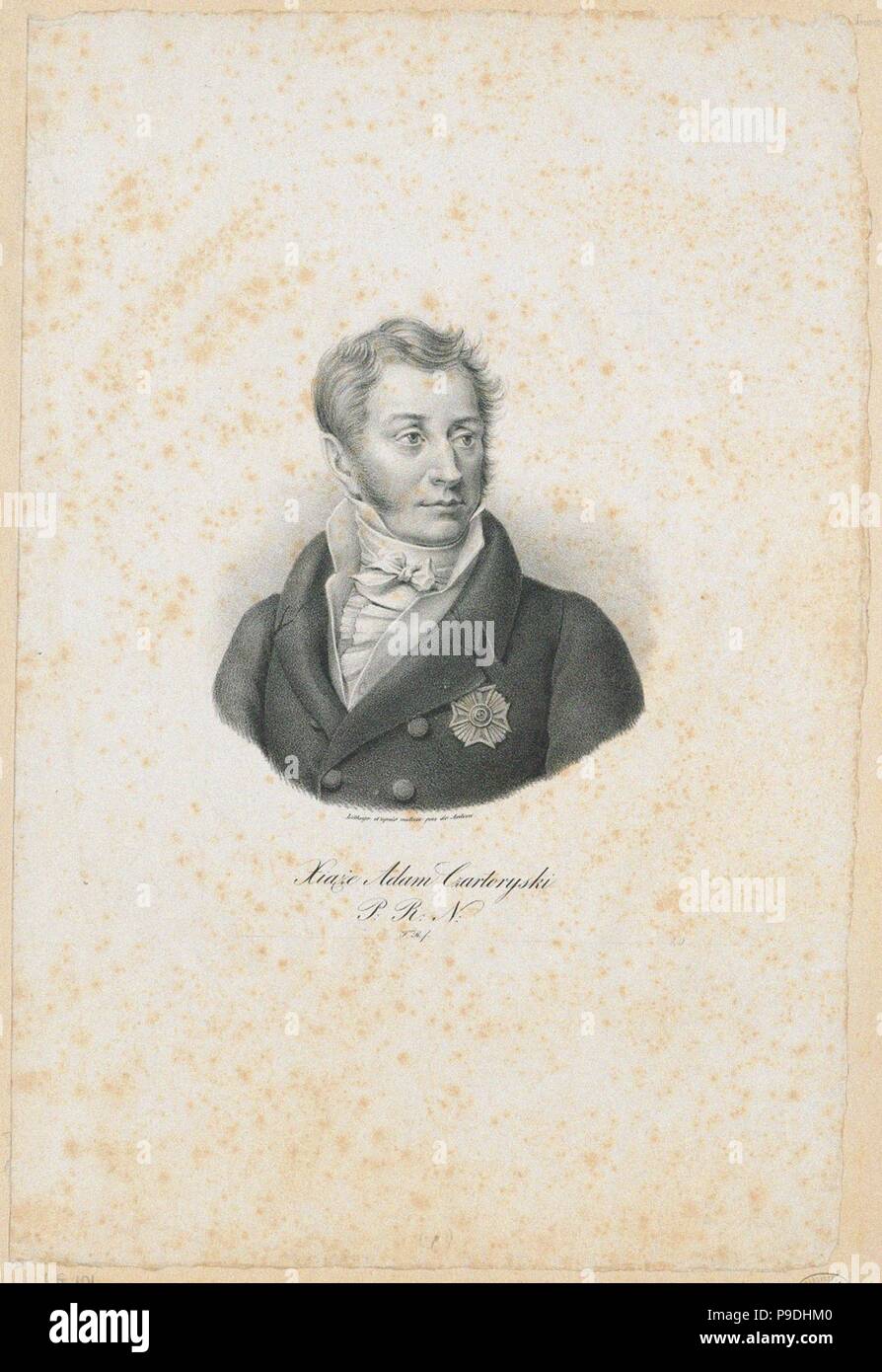 Prince adam czartoryski hires stock photography and images Alamy