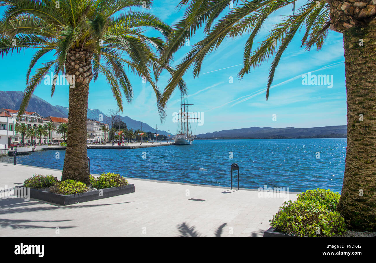 nice seaside town on the sea resort Stock Photo Alamy