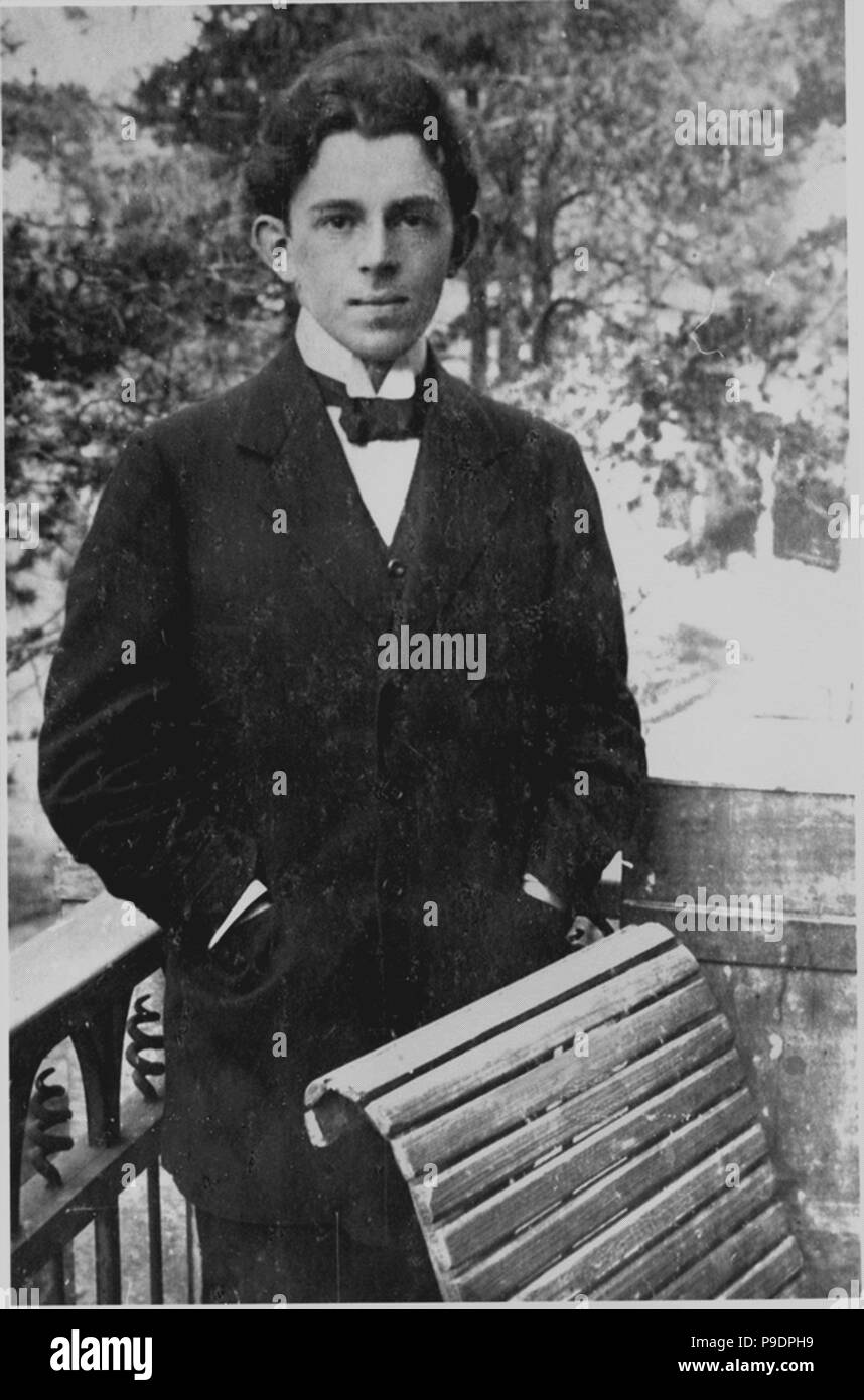Osip Mandelstam (1891-1938). Museum: Russian State Archive of ...