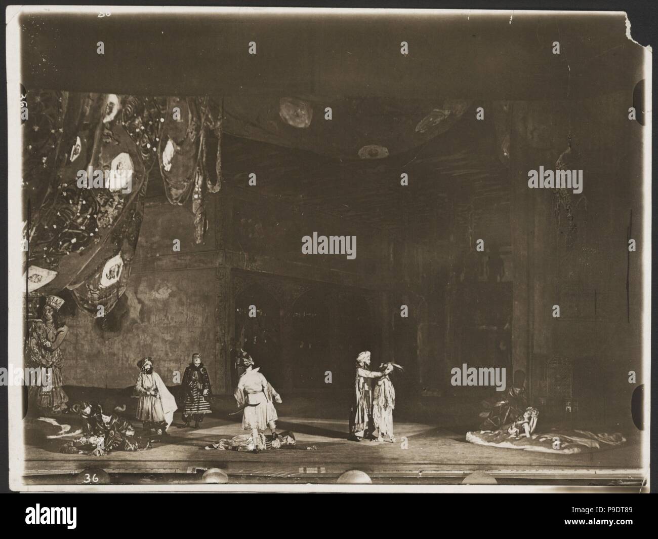 Ballet Scheherazade by N. RimskyKorsakov. Museum PRIVATE COLLECTION